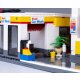 CaDA Set C66026W Shell Station-service avec boutique et lavage de voitures Bricks