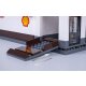 CaDA Set C66026W Shell Station-service avec boutique et lavage de voitures Bricks