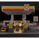 CaDA Set C66026W Shell Station-service avec boutique et lavage de voitures Bricks