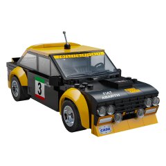 CaDA Set C51092W Fiat Abarth 131 1:20 negro 2,4GHz Bricks
