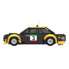 CaDA Set C51092W Fiat Abarth 131 1:20 negro 2,4GHz Bricks