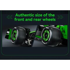 CaDA Set C55032W KICK Sauber F1® Team C44 - 2024 1:24 vert Bricks