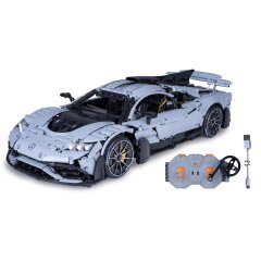 CaDA Set C61503W Mercedes-AMG ONE 1:8 gris 2,4GHz Bricks