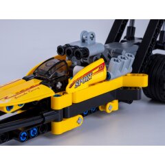 CaDA Drag Racing amarillo 1:29 Bricks