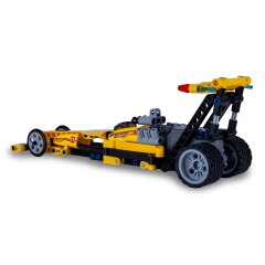 CaDA Drag Racing gelb 1:29 Bricks
