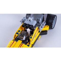 CaDA Drag Racing yellow Bricks