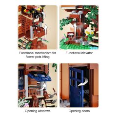 CaDA Baumhaus 4 Jahreszeiten 1:46 Bricks