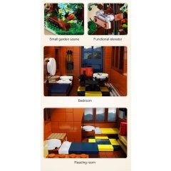 CaDA Set C6604W Tree house 4 seasons Bricks