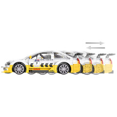 CaDA Opel Astra V8 Coupe 1:20 white 2,4GHz Bricks