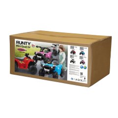 Ride-on Mini Quad Runty blanc 6V