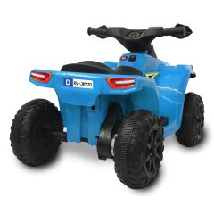 Ride-on Mini Quad Runty bleu 6V