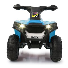 Ride-on Mini Quad Runty bleu 6V