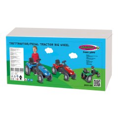 Pedal tractor Big Wheel blue