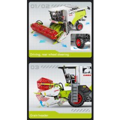 CaDA Set C61508W Claas Dominator 370 1:18 2,4GHz Bricks