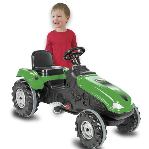 Tractor a pedales Big Wheel verde