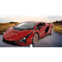 Lamborghini Si&aacute;n FKP 37 1:14 rojo 2,4GHz puerta manual