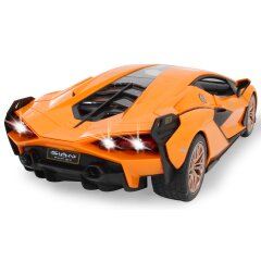 Lamborghini Si&aacute;n FKP 37 1:14 arancione 2,4GHz porta manuale