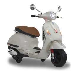 Ride-on Vespa GTS 125 bianco Li-Power 12.6