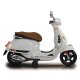 Ride-on Vespa GTS 125 bianco Li-Power 12.6