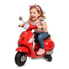 Ride-on Vespa GTS 125 rosso Li-Power 12.6