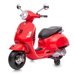 Ride-on Vespa GTS 125 rosso Li-Power 12.6