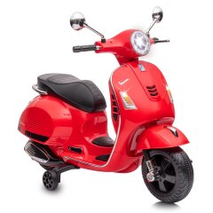 Ride-on Vespa GTS 125 rosso Li-Power 12.6