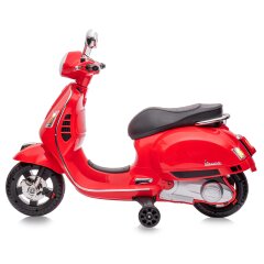 Ride-on Vespa GTS 125 rosso Li-Power 12.6