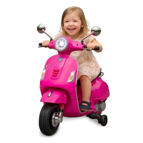 Ride-on Vespa GTS 125 rosa Li-Power 12.6