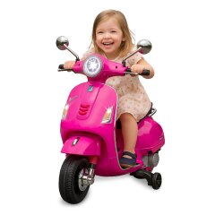 Ride-on Vespa GTS 125 rosa Li-Power 12.6