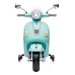 Ride-on Vespa GTS 125 verde menta Li-Power 12.6
