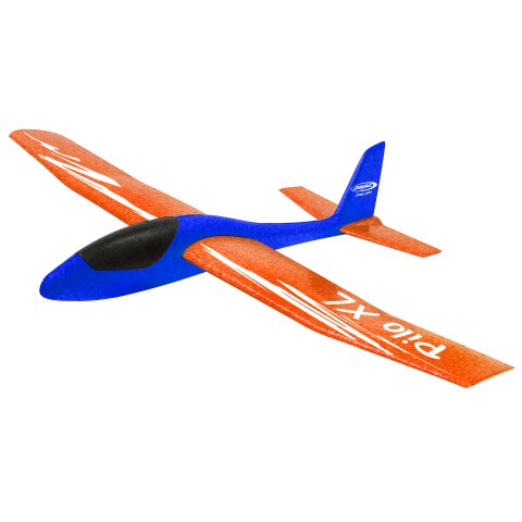 Pilo XL Schaumwurfgleiter EPP Tragflche orange Rumpf blau