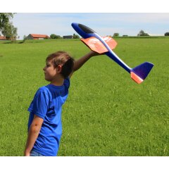 Pilo XL Planeador EPP Ala naranja Fuselaje azul