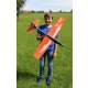 Pilo XL Foam Hand Launch glider EPP wing orange fuselage blue