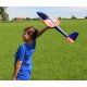 Pilo XL Foam Hand Launch glider EPP wing orange fuselage blue