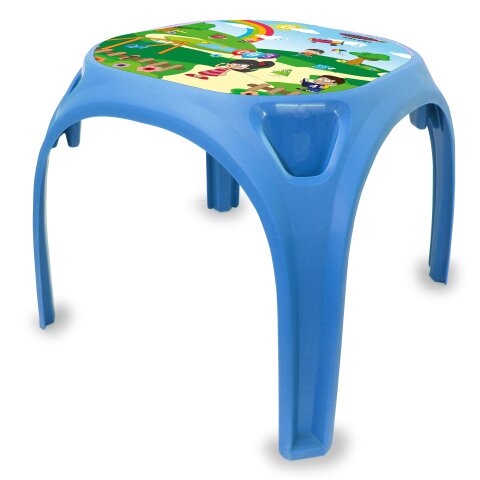 Mesa para niños Diversión con números XL azul