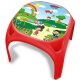 Childrens table Fun with Numbers XL red