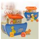 Wooden Toys Kidiwood Shape sorter Noahs ark 13 parts