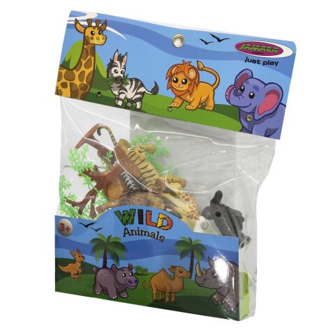 Wild Animals Set 16 pcs