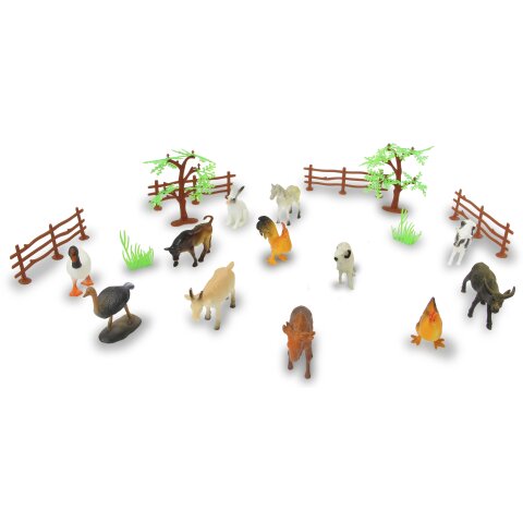 Farm animals Set 20 pcs