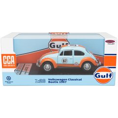 Volkwagen Classical Beetle 1967 Diecast 1:28 azul claro...