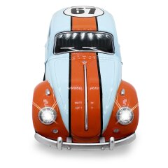 Volkwagen Classical Beetle 1967 Diecast 1:28 azul claro incl. Pilas de botón