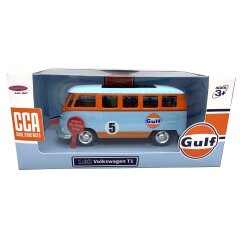 Volkwagen T1 Diecast 1:30 azul claro incl. Pilas de...