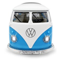 Volkswagen T1 Diecast 1:30 blue incl. Button cells
