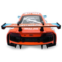 Audi R8 LMS Diecast 1:24 azul incl. Pilas de botón