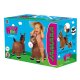 Animal saltarín Caballo HoppyDoo marrón con bomba