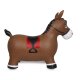 Bouncing animal horse brown with pump