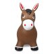 Bouncing animal horse brown with pump