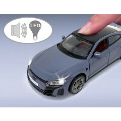 Audi RS e-tron GT Diecast 1:36 grey incl. Button cells