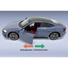 Audi RS e-tron GT Diecast 1:36 grey incl. Button cells