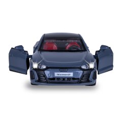 Audi RS e-tron GT Diecast 1:36 gris incl. Pilas de botón